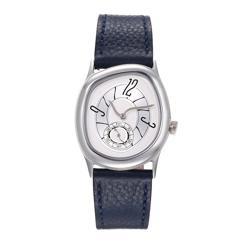 Leather Watch Band Men - ساعة أصلية ملتوية فريدة من نوعها