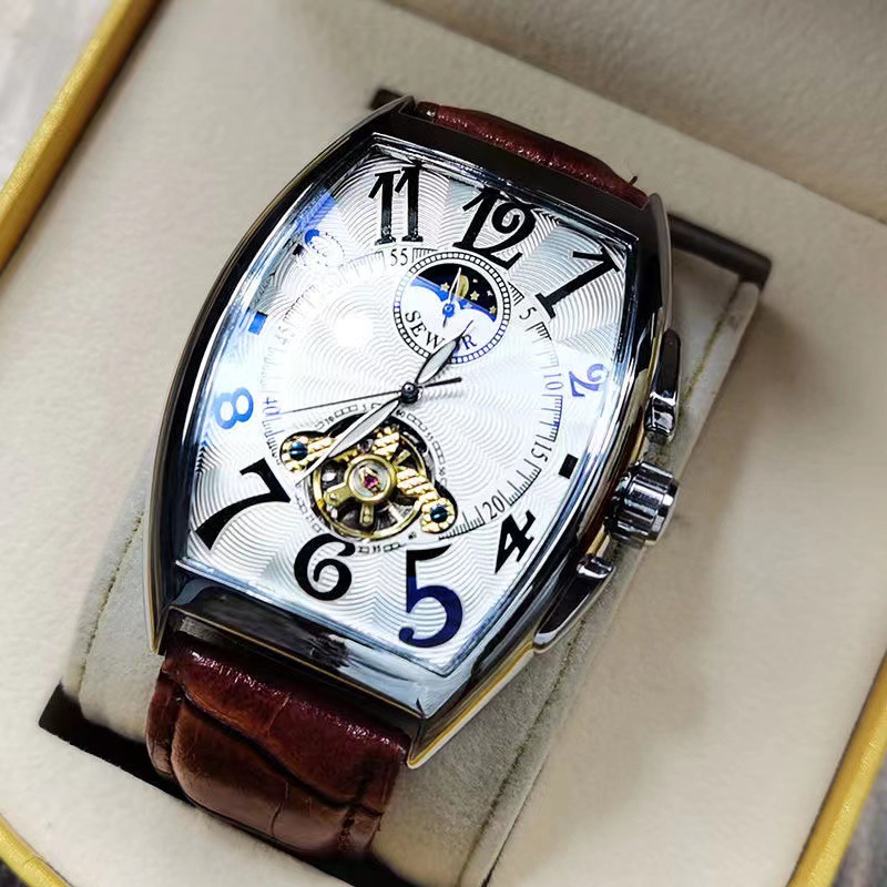 ساعات يد رجالي ميكانيكية من SE - مراجعة Seiko Watch Presage وسعره