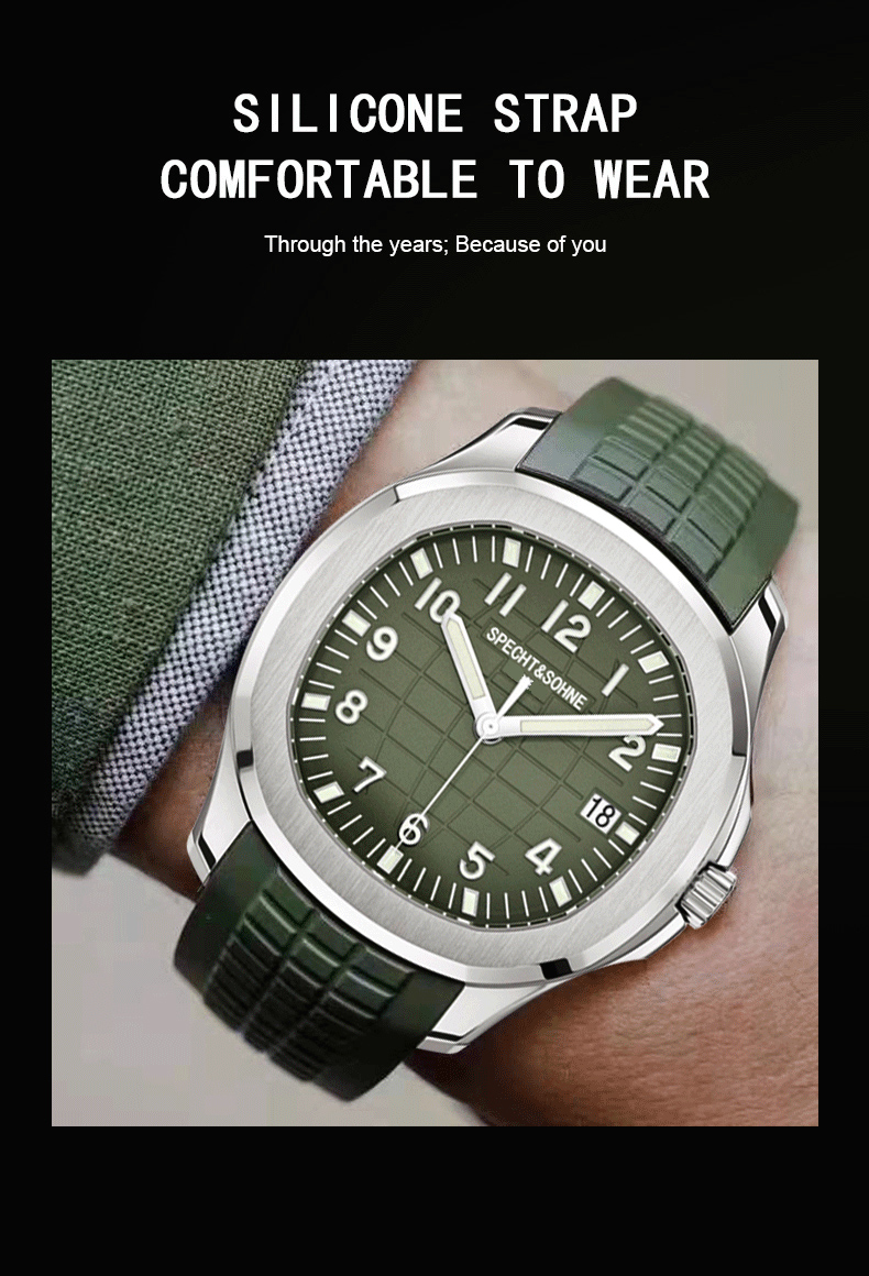 2025 جديد ساعات رجالية ساعة مي - مراجعة Patek Philippe Watch Nautilus وسعره