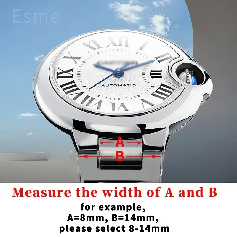 حزام ساعة لساعة كارتييه بالون  - مراجعة Cartier Watch Ballon Bleu وسعره