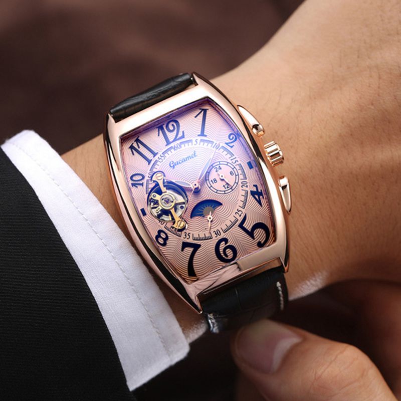 ساعة رجالية ستار مورنينج توربي - مراجعة Cartier Watch Tank وسعره