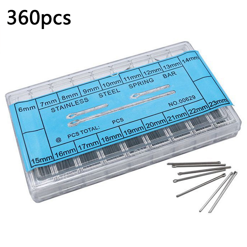 360 قطع سبليت دبابيس الفولاذ ا - مراجعة Spring Bar Tool Set وسعره