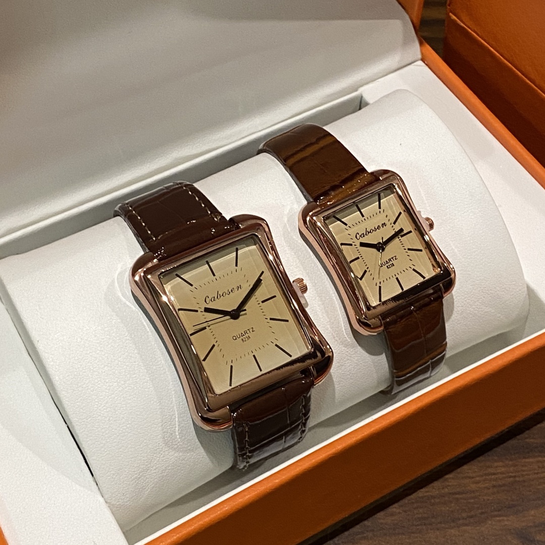 زوجين ووتش حركة الكوارتز رجال  - مراجعة Leather Watch Band Men وسعره