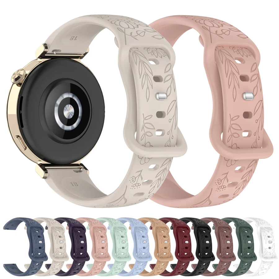 حزام سيليكون ثلاثي الأبعاد مزخ - مراجعة Silicone Watch Band 22Mm وسعره