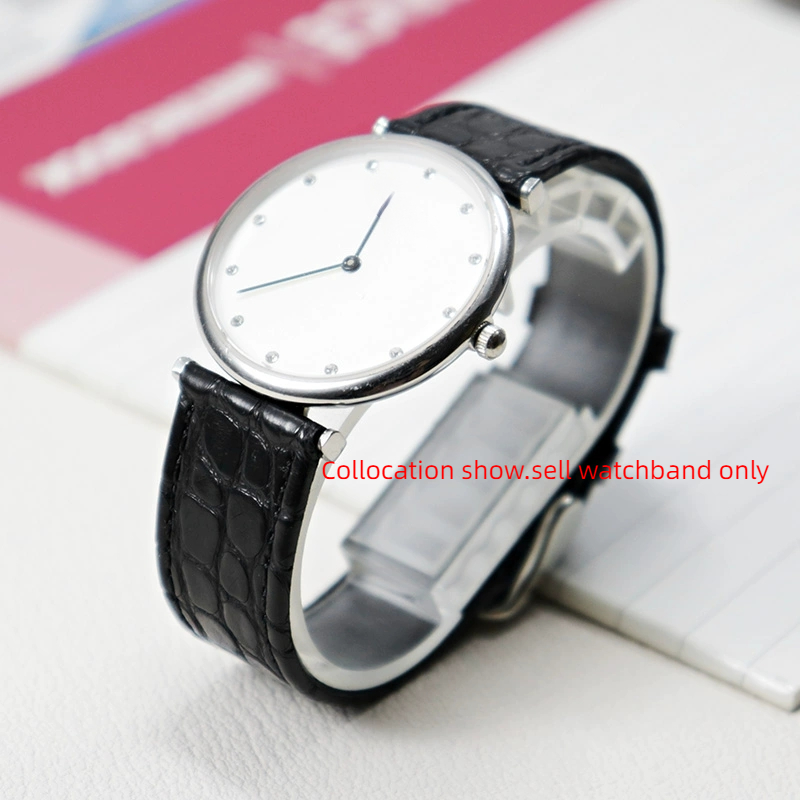 رقيقة التمساح حزام من الجلد ال - مراجعة Cartier Watch Santos وسعره
