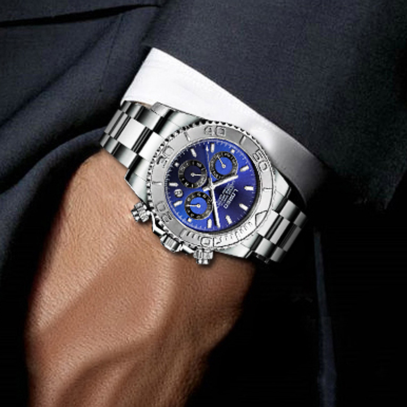 مقاوم للماء 200 متر LOREO العل - مراجعة Cartier Watch Tank وسعره
