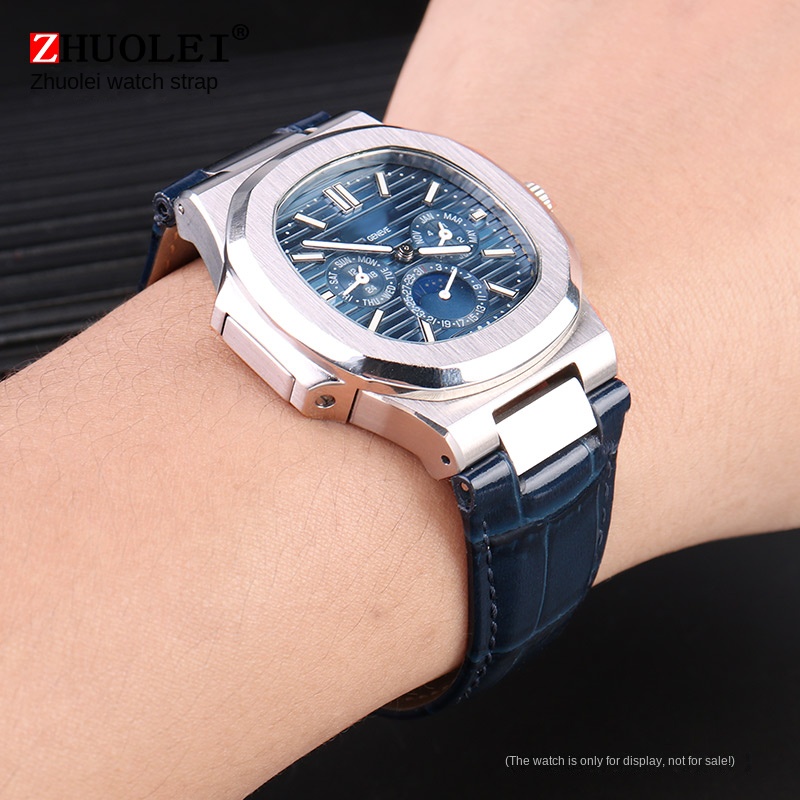 25X13mm الشق حزام ساعة جلد طبي - مراجعة Patek Philippe Watch Nautilus وسعره