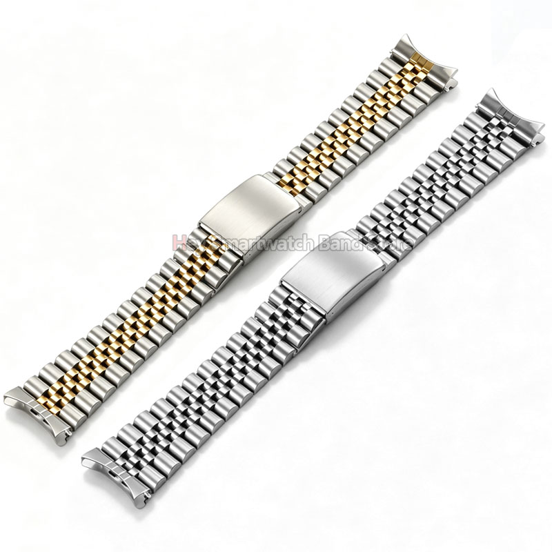 حزام ساعة ذو نهاية منحنية لساع - مراجعة Rolex Watch Datejust وسعره