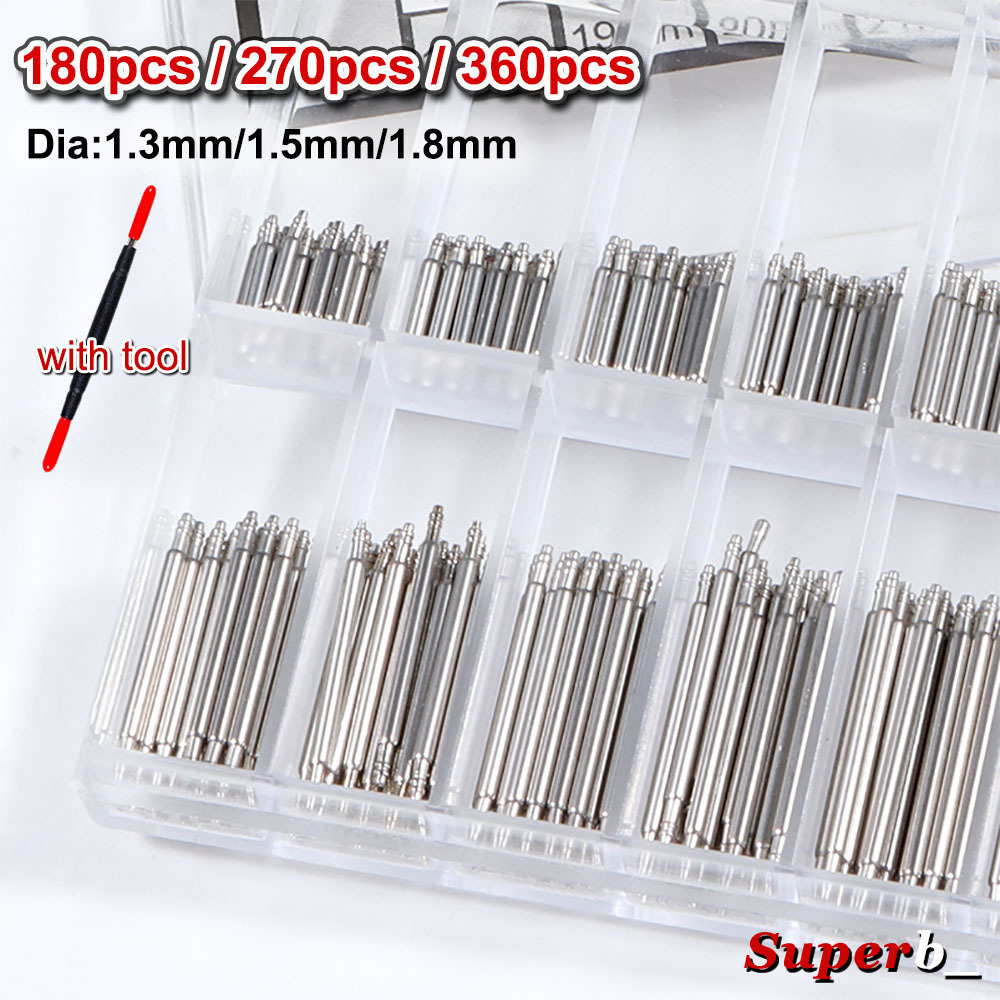 360 قطعة من قضبان الزنبرك المع - مراجعة Spring Bar Tool Set وسعره