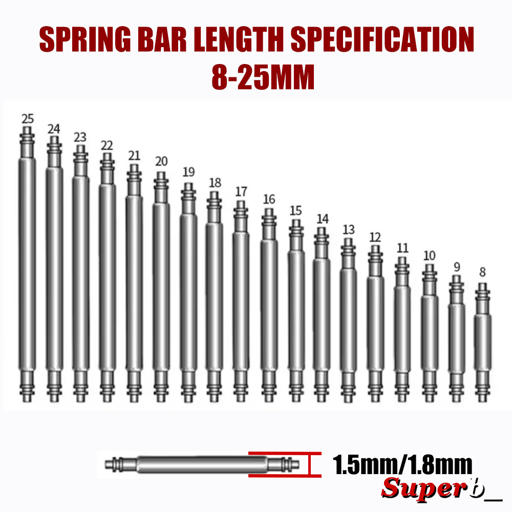 360 قطعة من قضبان الزنبرك المع - مراجعة Spring Bar Tool Set وسعره