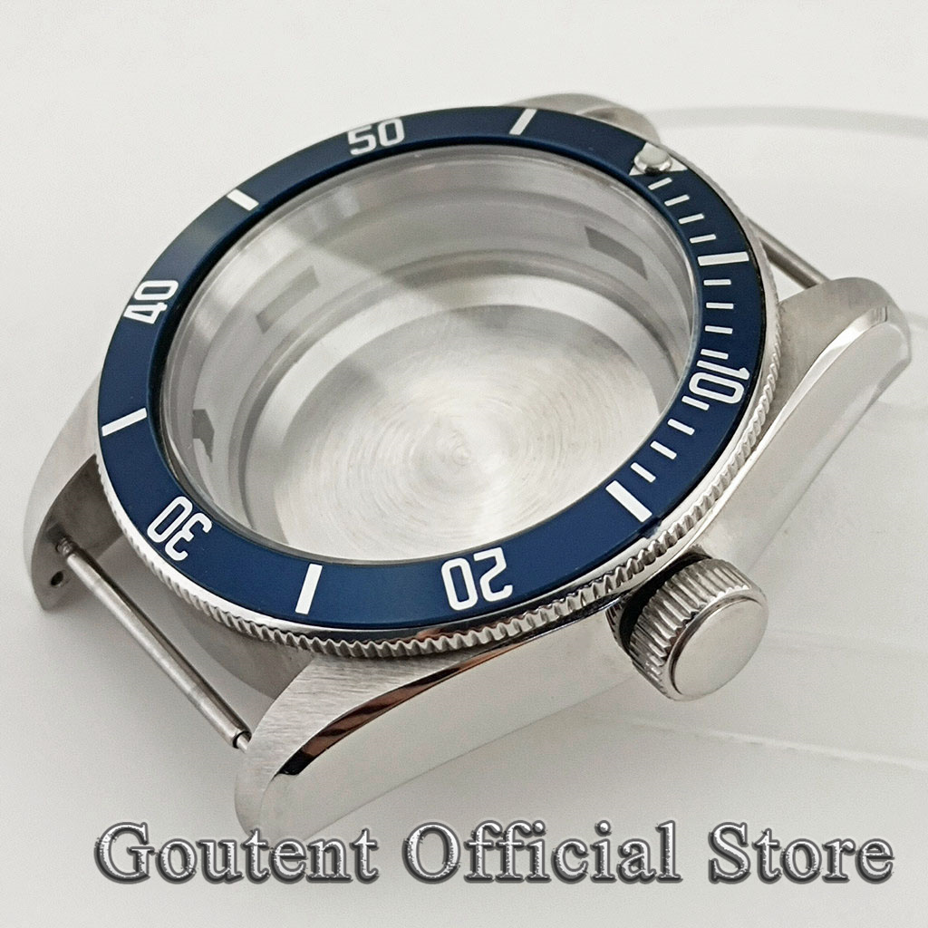Goutent 41 مللي متر الياقوت كر - مراجعة Seiko Watch 5 Sports وسعره