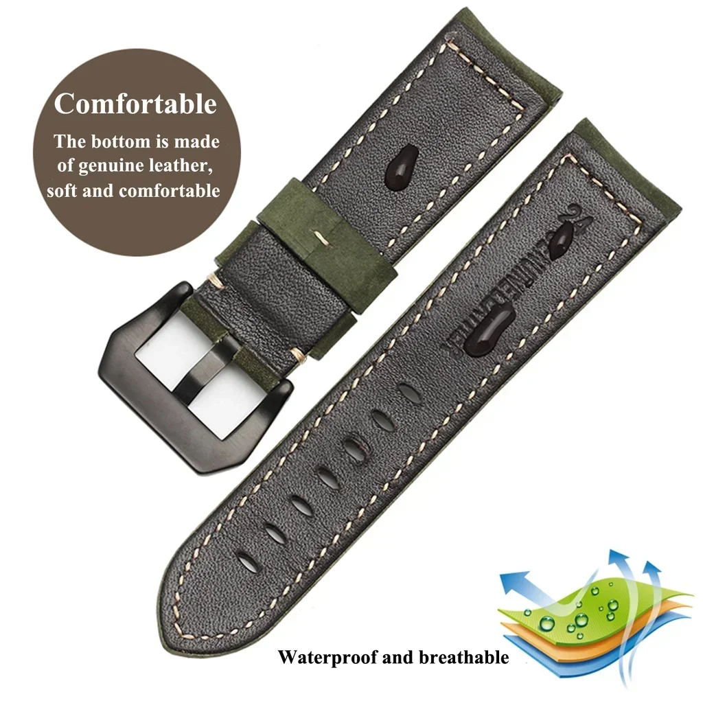 أحزمة جلدية سريعة الإصدار لـ B - مراجعة Leather Strap Quick Release وسعره