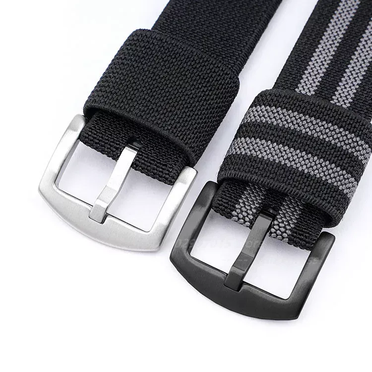 النايلون حزام (استيك) ساعة 18  - مراجعة Nato Strap Nylon وسعره