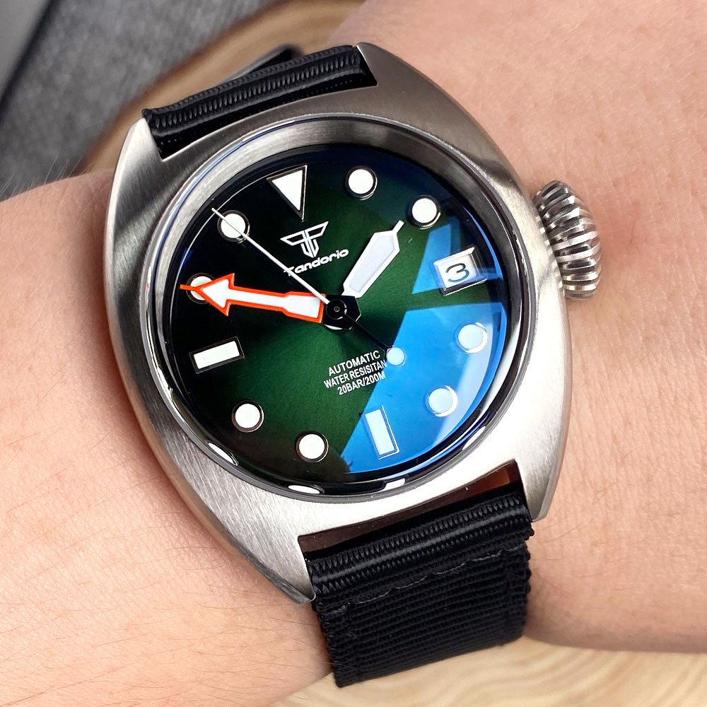 36 مللي متر غواص عسكري ساعة مي - مراجعة Seiko Watch 5 Sports وسعره